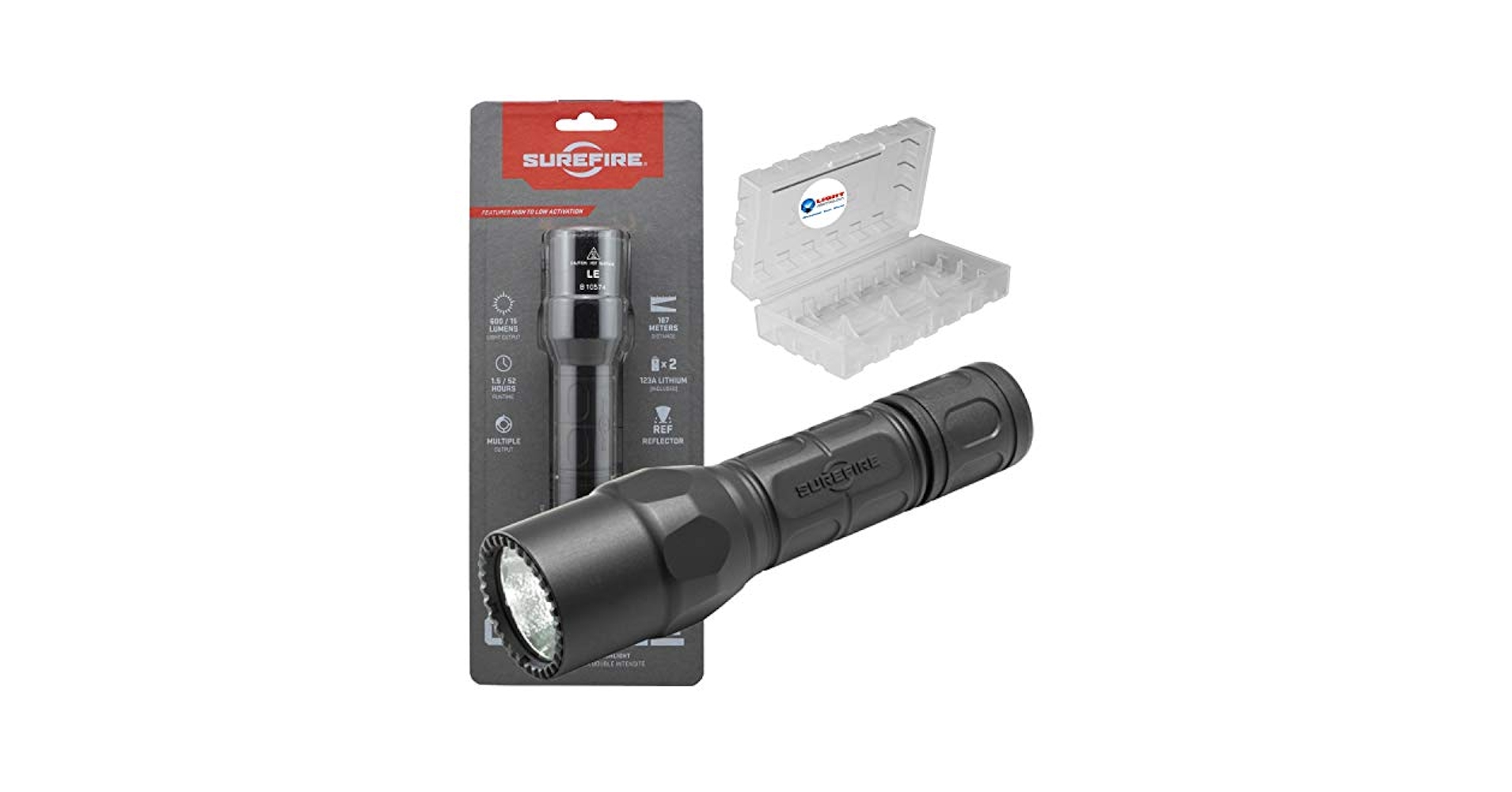 SureFire G2X LE Compact LED Flashlight 600 Lumen Tactical